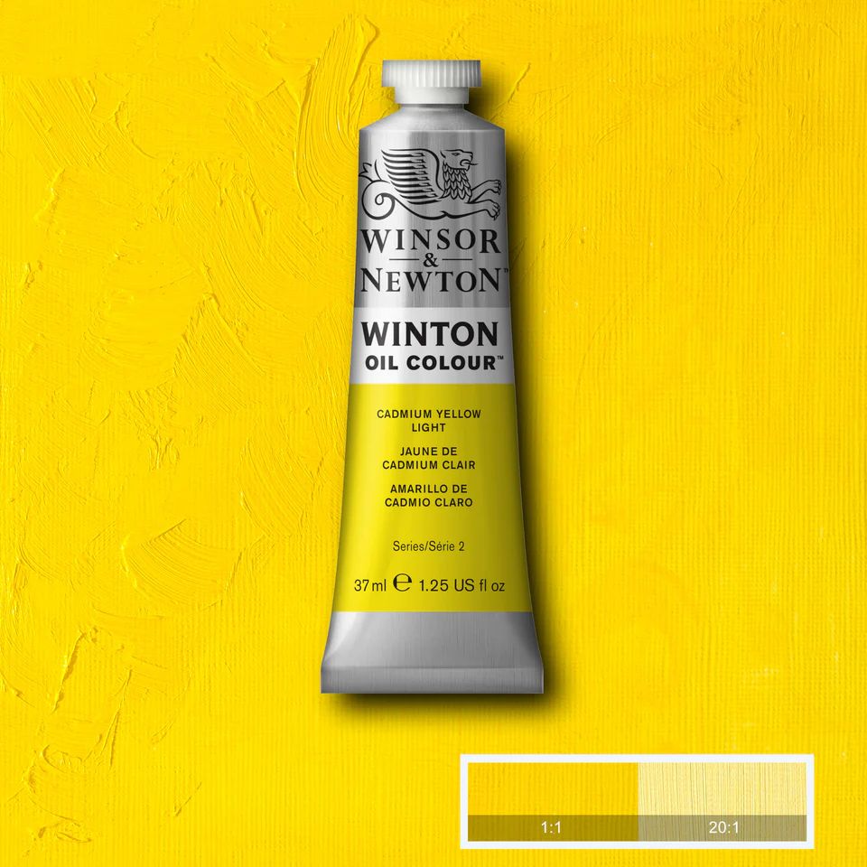 WINTON OIL COLOUR 37ML CADMIUM YELLOW LIGHT