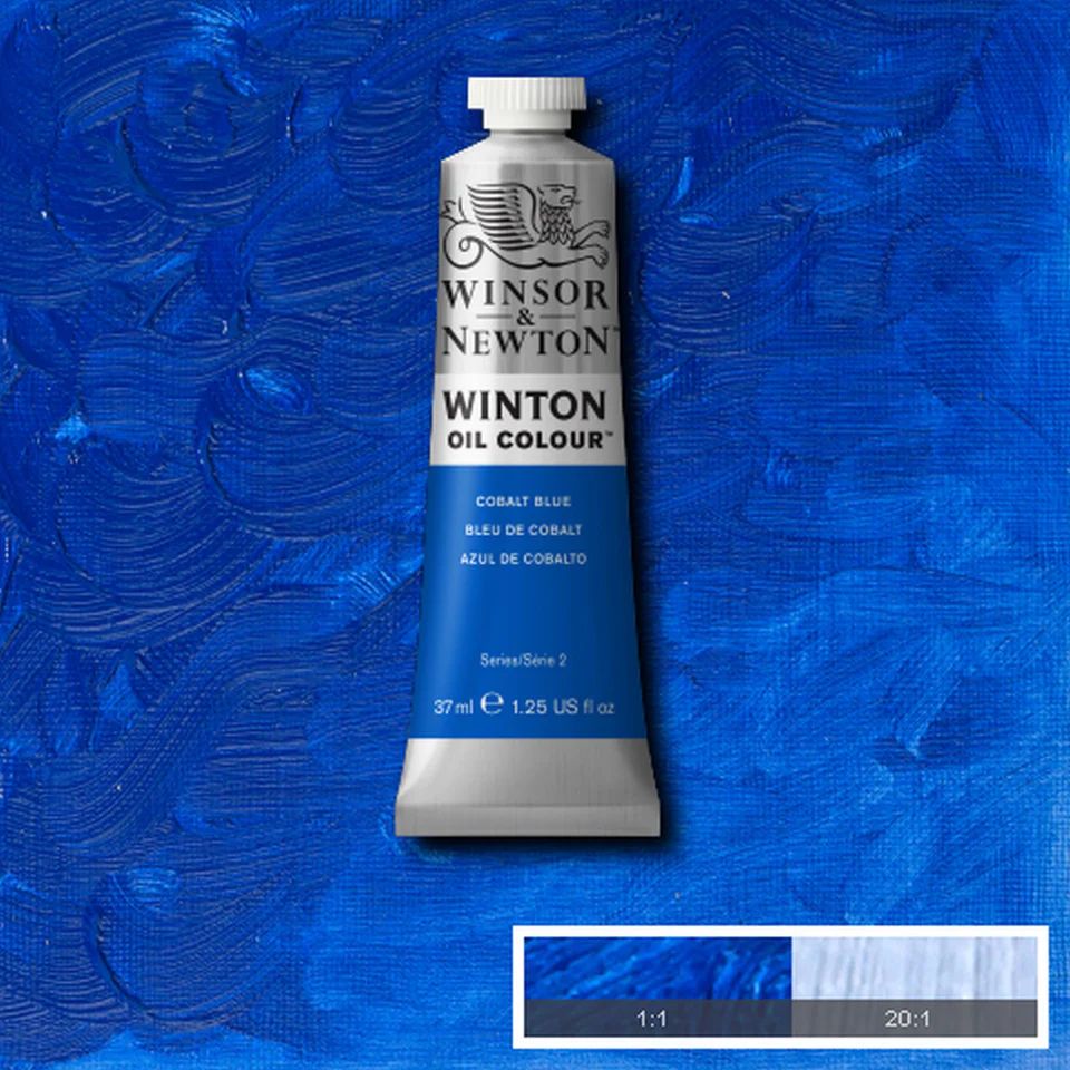 WINTON OIL COLOUR 37ML COBALT BLUE