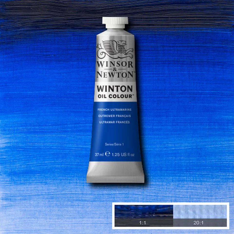 WINTON OIL COLOUR 37ML FRENCH ULTRAMARINE