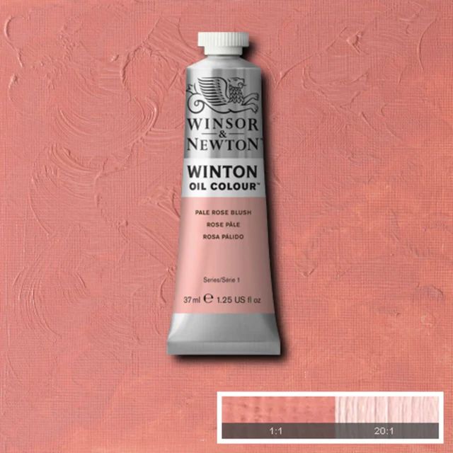 WINTON OIL COLOUR 37ML PALE ROSE