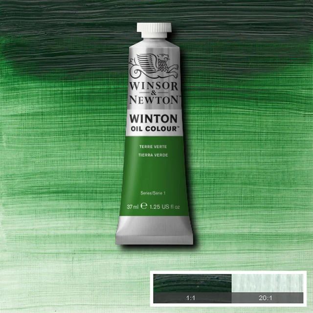 WINTON OIL COLOUR 37ML TERRE VERTE