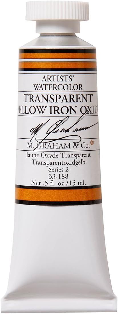 M GRAHAM TRANSPARENT YELLOW IRON OXIDE 37ML OIL COLOR