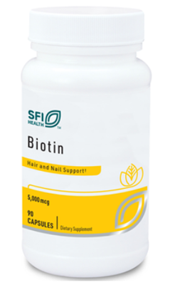 Biotin 5,000 mcg  90 capsules
