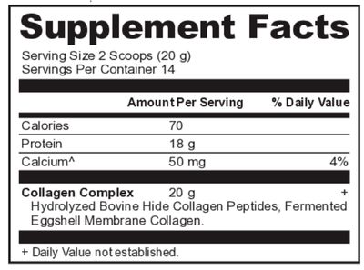 Collagen Peptides - Unflavored 9.88 oz