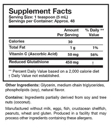 Tri-Fortify Orange® Liposomal Glutathione – Orange Tube
