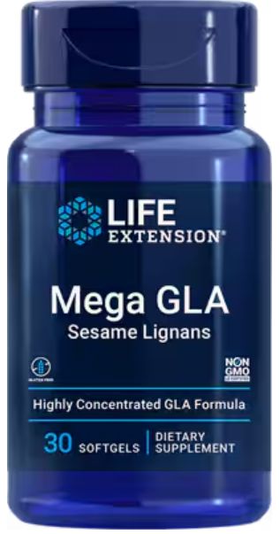 Mega GLA Sesame Lignans 30 SOFT GELS