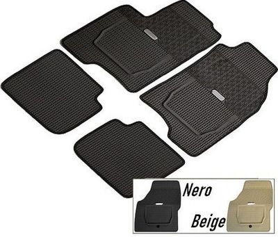 Seat - Tappeti in gomma su misura - 2 colori a scelta