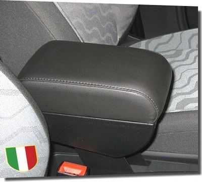 Adjustable armrest with storage for Audi A2