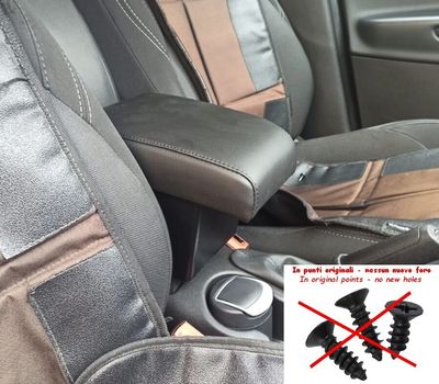 Adjustable armrest mod. DELUXE for Alfa Romeo Giulietta