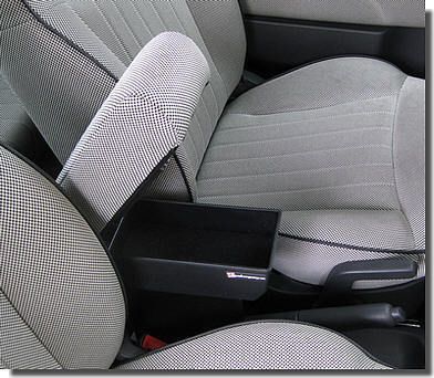 Adjustable armrest with storage for Fiat 500 - 500C - 500S (2007-2025)