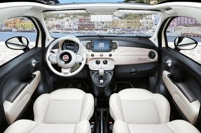 Appoggia gomito per Fiat 500 post restyling 2015-2025 - cuscino morbido (1 pezzo)