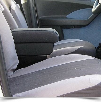 Adjustable armrest with storage for Fiat Panda Classic (2003-2011)