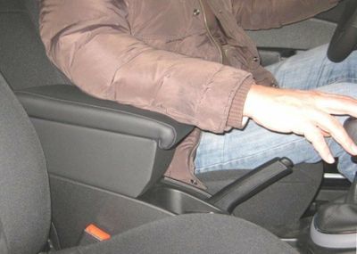 Adjustable armrest with storage for Fiat Bravo (2007>)