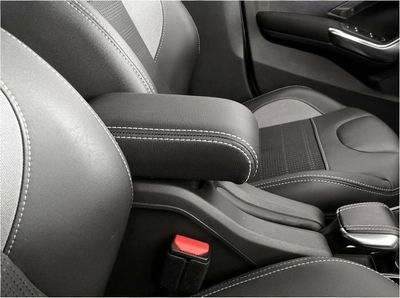Bracciolo per Peugeot 2008 (2013-2019) LIMITED con doppie cuciture bianche