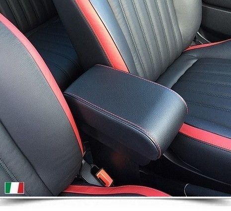 Bracciolo regolabile con portaoggetti per Fiat 500 e 500C e 500S - accoudoir