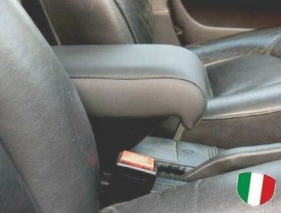 Bracciolo regolabile con portaoggetti per Saab 9000