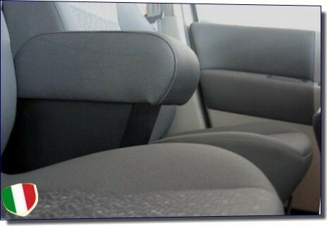 Bracciolo regolabile con portaoggetti per Renault Modus e Grand Modus