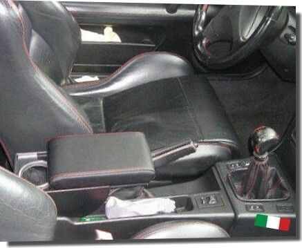 Bracciolo regolabile e portaoggetti Fiat Coupé