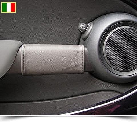 Coppia coprimaniglie in vera pelle per New Mini (2007-2013)