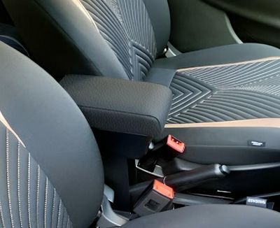 Apoyabrazos con portaobjetos para Lancia Ypsilon (2011&gt;) regulable en longitud