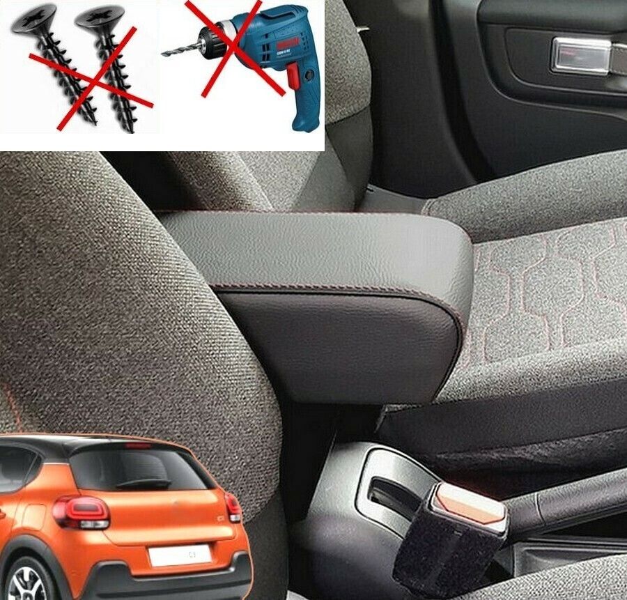 Citroën C3 (2017&gt;) 3° série - DELUXE accoudoir réglable avec porte-objet