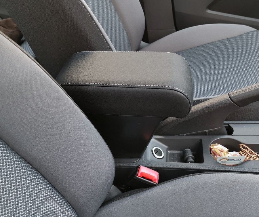 Skoda Fabia 4 série (2022&gt;) - accoudoir réglabler avec porte-objet