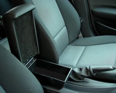 BMW série 1 E87 et E81 - accoudoir réglable avec porte-objet