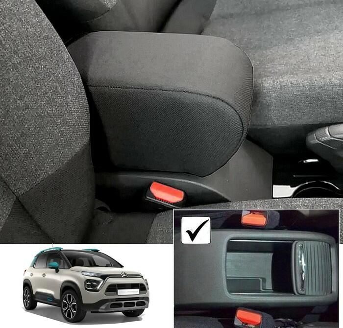 Citroën C3 Aircross RESTYLING (08/2021-2024) - accoudoir réglable - tunnel avec obturateur
