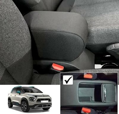 Citroën C3 Aircross RESTYLING (08/2021-2024) - accoudoir réglable - tunnel avec obturateur