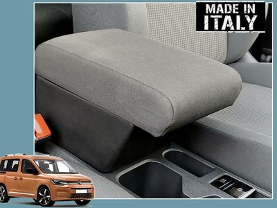 Die Mittelarmlehne mit Staufach für Volkswagen CADDY (2021&gt;) in der Länge verstellbaren