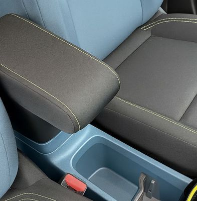 Adjustable armrest with storage for Fiat Grande Panda