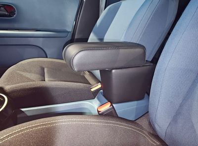 Adjustable armrest with storage for Fiat Grande Panda