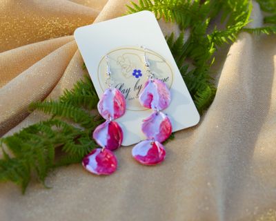 Long dangle earrings