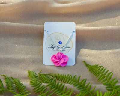 Flower necklace - small flower