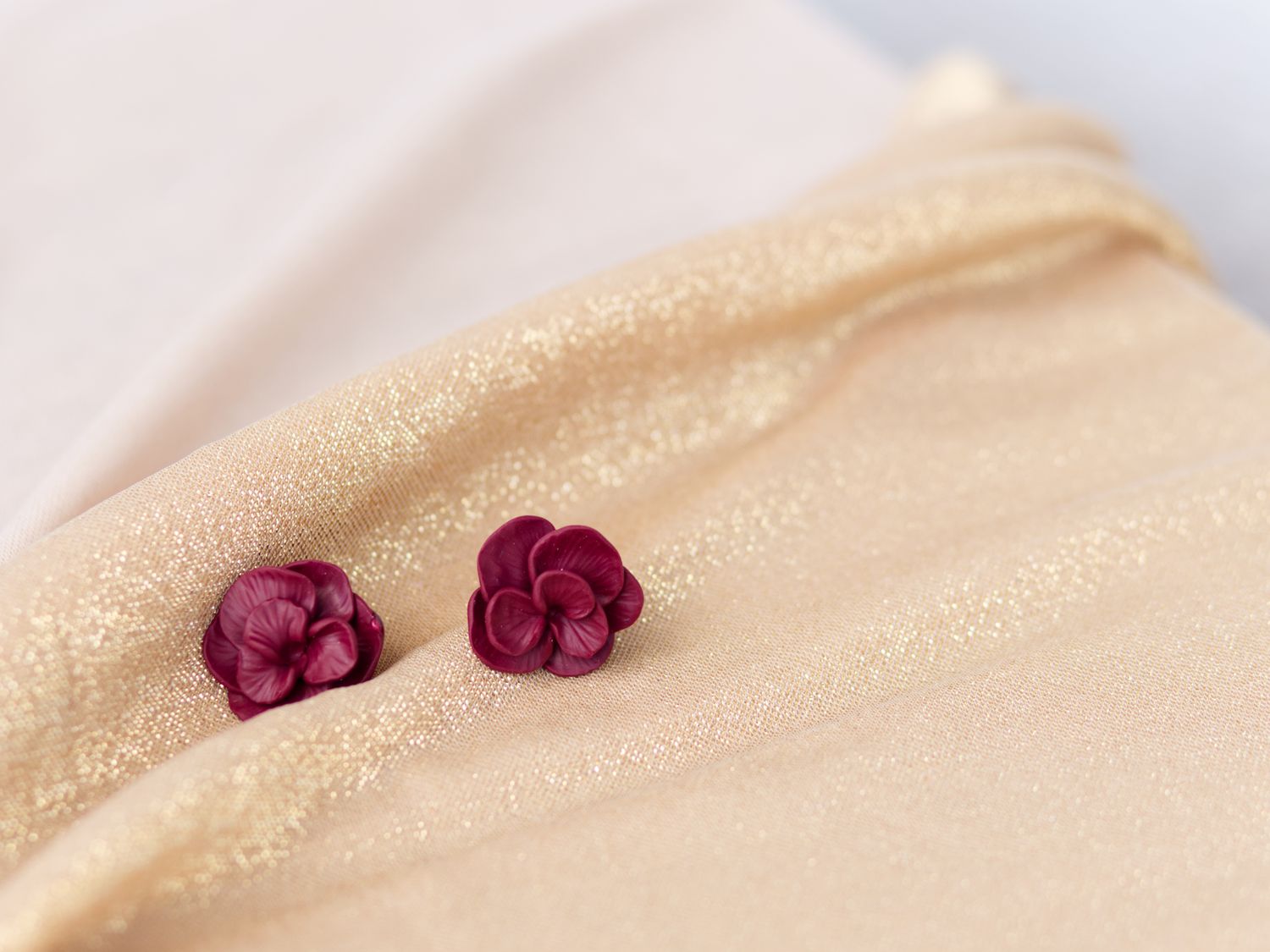 Flower earrings - medium