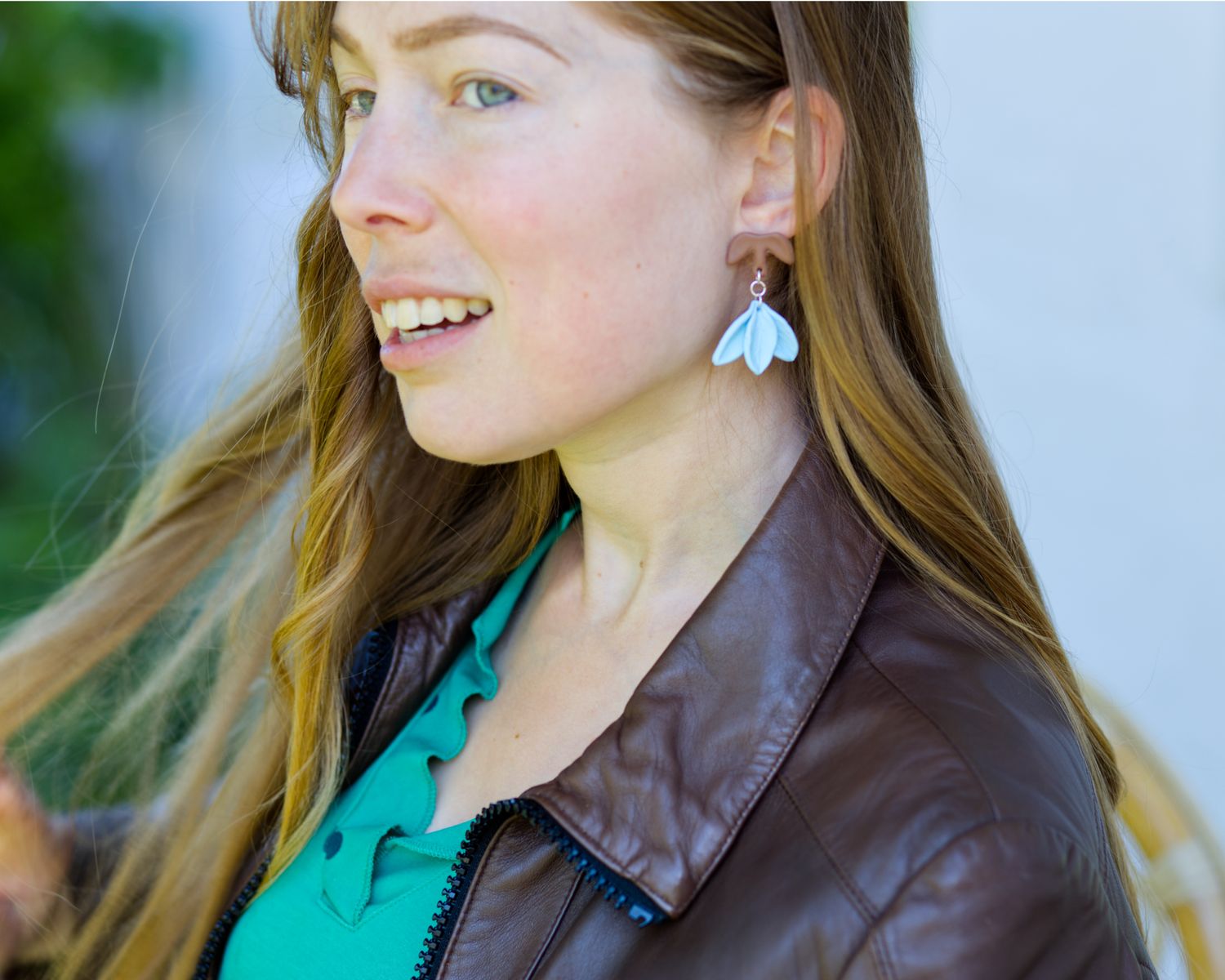 Tulip earrings