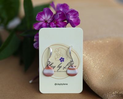 Drop earrings with beautiful hook