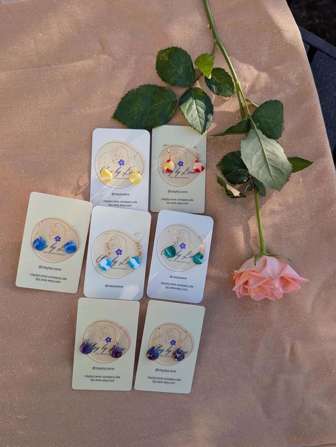 Drop earrings - small