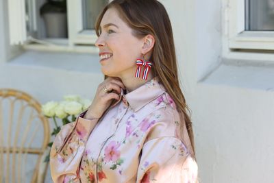 Norwegian bow earrings (three sizes)