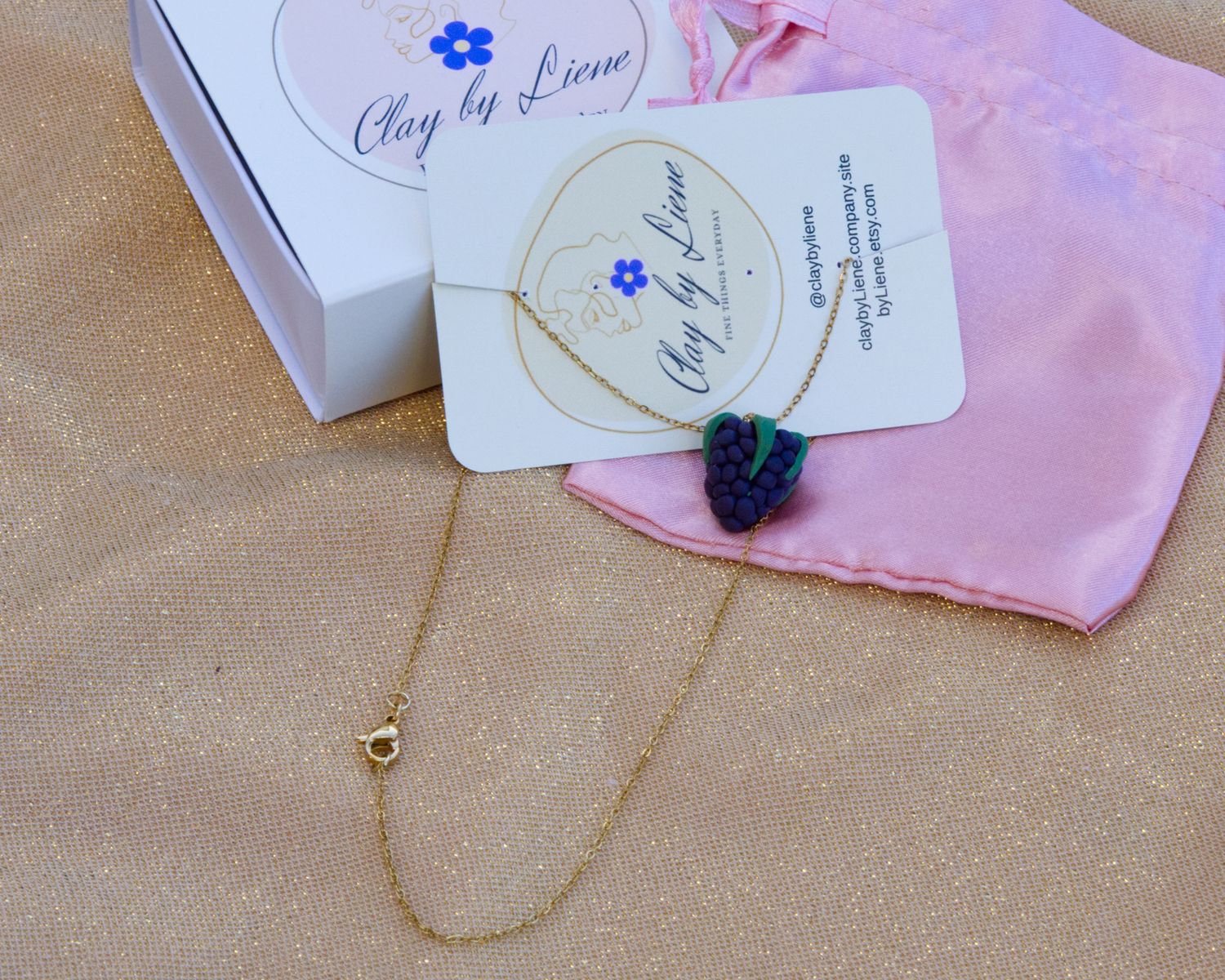 Blackberry necklace