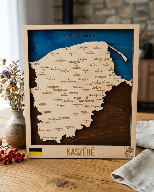 Kaszëbë w Twoim domu – więcej niż mapa, to kawałek historii