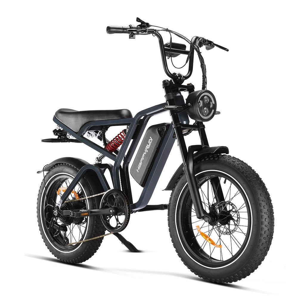 Happyrun Tank G60 1500W Electric Dirt Bike Fat Tire All Terrain