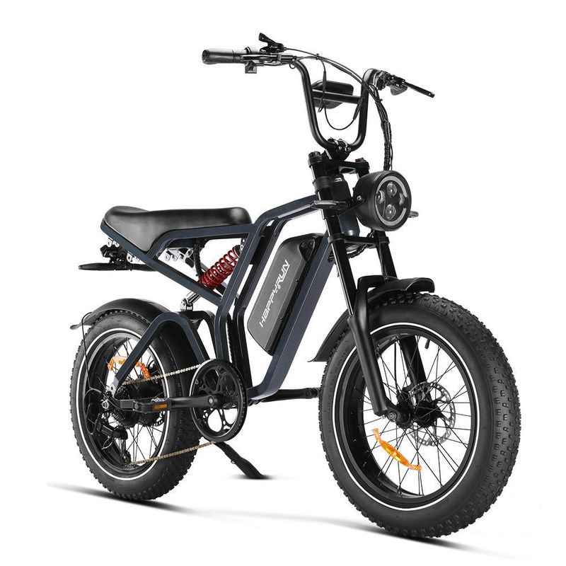 Happyrun Tank G60 1500W Electric Dirt Bike Fat Tire All Terrain