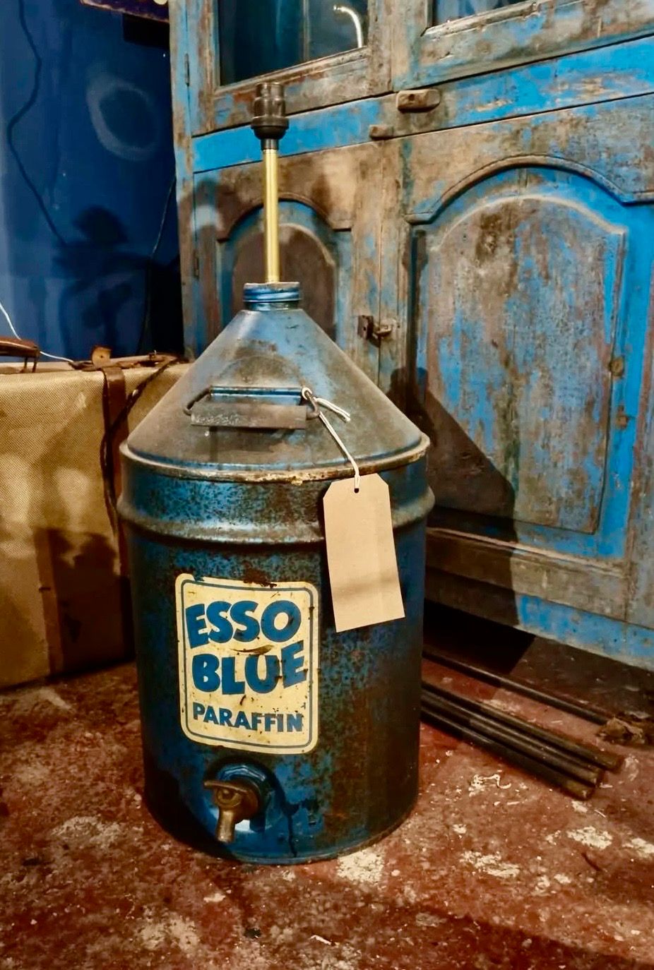Recycled Paraffin Lamp