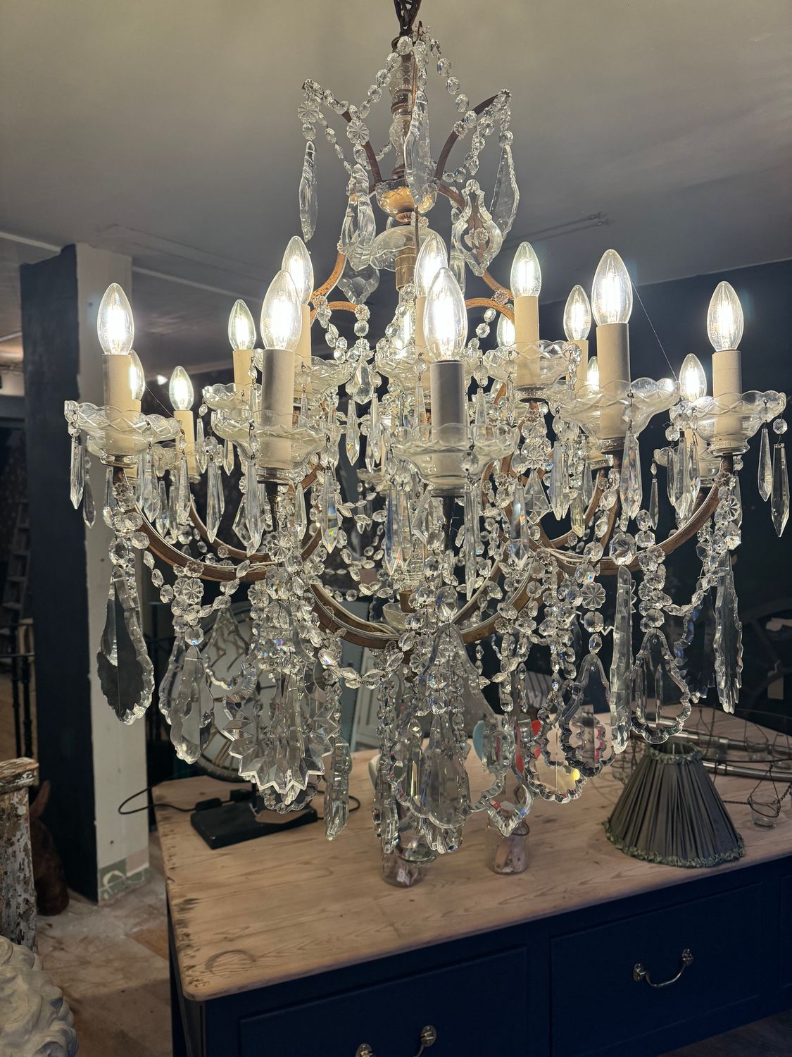 French Chandelier 1930,s