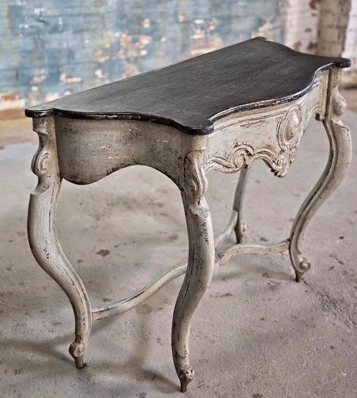 French Provincial Style Console Table