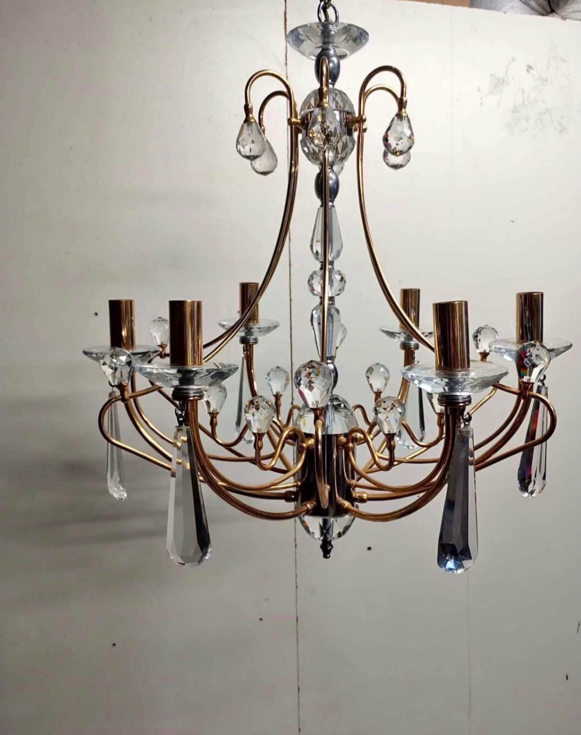 Mid Century Italian Chandelier