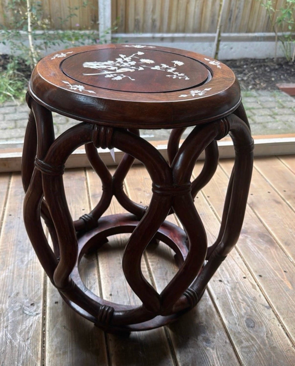 Chinese Drum Table
