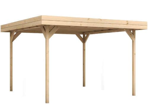 ​Pergola with Two Closed Walls
