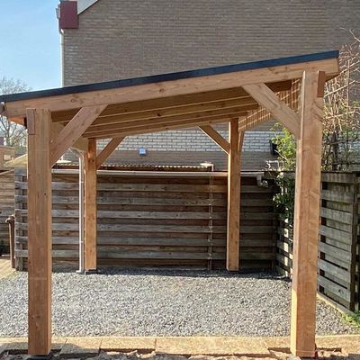 Carport 308x516x290 cm suitable for solar panels